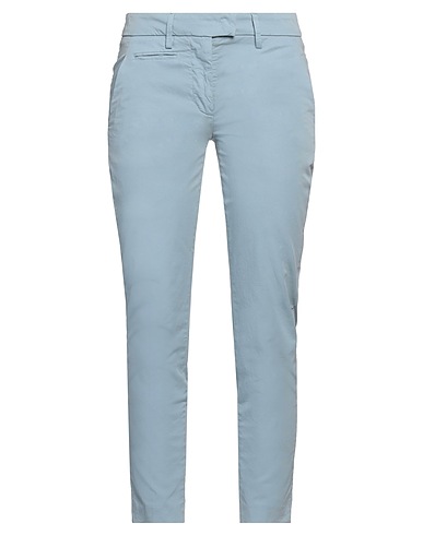 DONDUP Casual pants Slate blue 96% Cotton, 4% Elastane