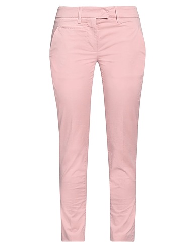 DONDUP Casual trouser Pink 96% Cotton, 4% Elastane