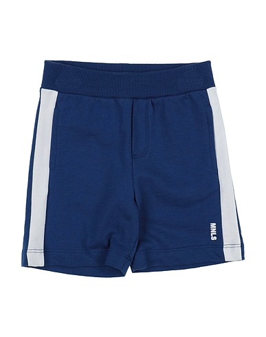 MONNALISA Shorts & Bermuda Blue 100% Cotton
