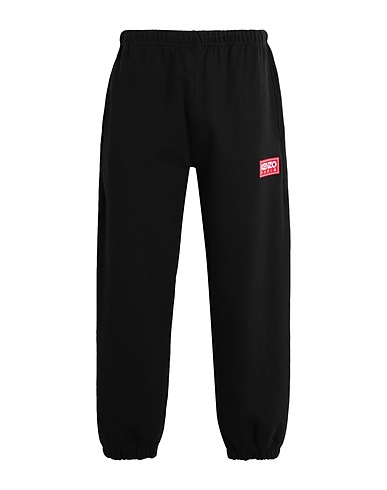 KENZO Casual trouser Black 99% Cotton, 1% Elastane