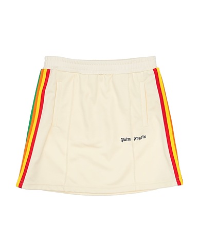 PALM ANGELS Gonna Avorio 63% Poliestere, 37% Cotone