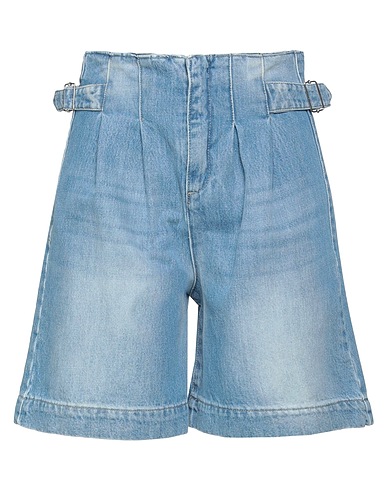 BERNA Denim shorts Blue 100% Cotton