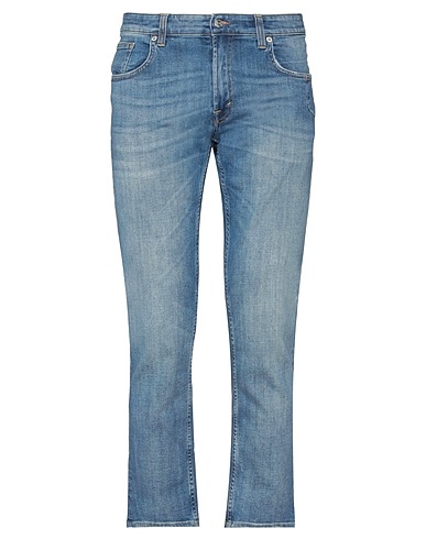 DEPARTMENT 5 Denim trousers Blue 97% Organic cotton, 3% Elastane