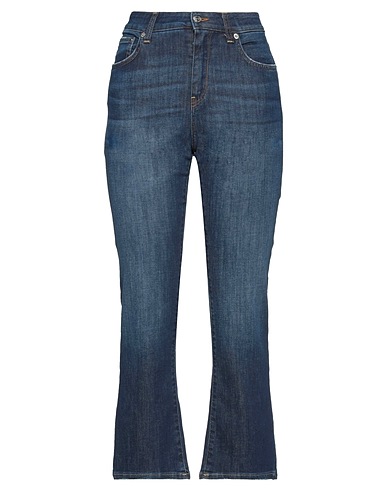 DEPARTMENT 5 Denim trousers Blue 98% Cotton, 2% Elastane