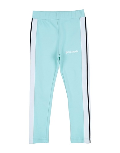 PALM ANGELS Leggings Turchese 100% Cotone, Poliestere