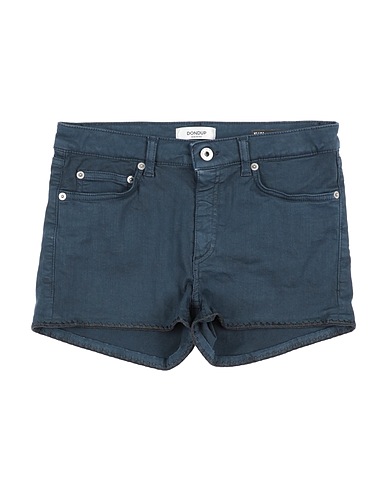 DONDUP Shorts jeans Blu notte 88% Cotone, 7% Elastomultiestere, 5% Elastan