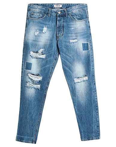 TSD12 Denim pants Blue 100% Cotton