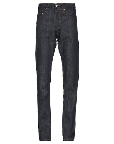 SANDRO Denim trousers Blue 99% Cotton, 1% Elastane