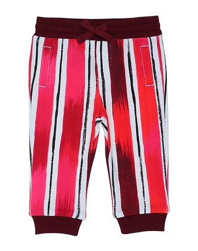 DOLCE&GABBANA Casual trouser Red 100% Cotton, Elastane