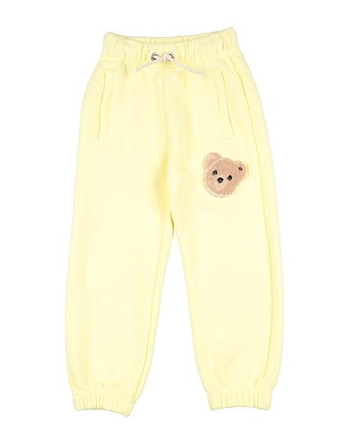 PALM ANGELS Casual trouser Pastel yellow 100% Cotton, Wool, Acrylic, Polyester