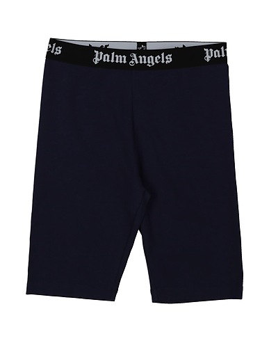 PALM ANGELS Shorts & Bermuda Midnight blue 95% Cotton, 5% Elastane, Polyester, Polyamide