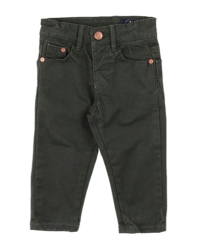 HEROS Casual trouser Dark green 98% Cotton, 2% Elastane