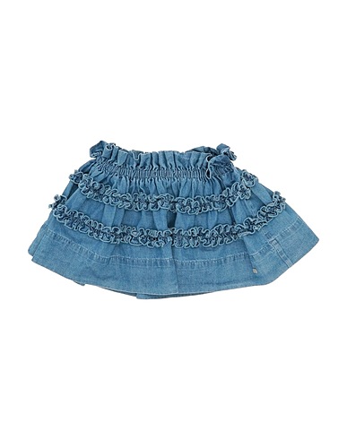 LE BEBÉ Gonna jeans Blu 100% Cotone