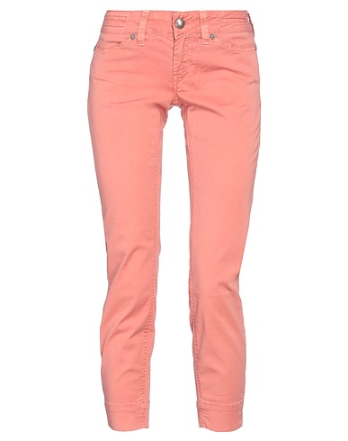 JACOB COHЁN Denim trousers Antique rose 97% Cotton, 3% Elastane