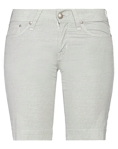 JACOB COHЁN Shorts & Bermuda Grey 97% Cotton, 3% Elastane