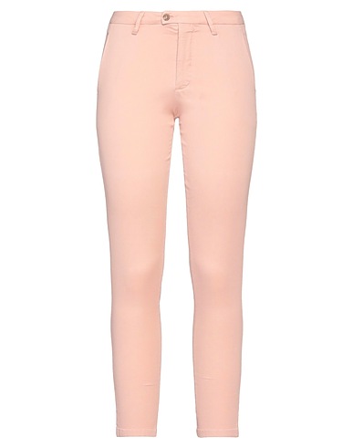 MICHAEL COAL Casual pants Light pink 97% Cotton, 3% Elastane