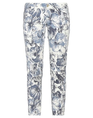 JACOB COHЁN Casual trouser Slate blue 97% Cotton, 3% Elastane