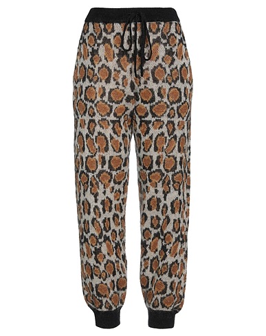 ROTATE BIRGER CHRISTENSEN Casual trouser Khaki 40% Nylon, 32% Mohair wool, 28% Wool