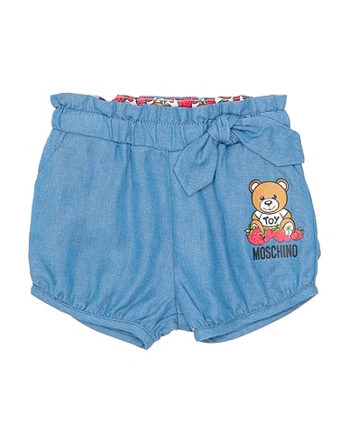MOSCHINO BABY Shorts & Bermuda Blue 100% Tencel™