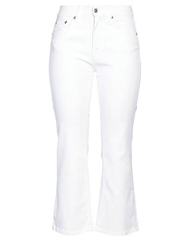 ROŸ ROGER'S Bootcut Jeans White 98% Organic cotton, 2% Elastane