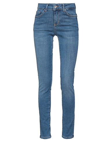FRACOMINA Denim trousers JEANS Blue 65% Cotton, 33% Tencel™, 2% Lycra®