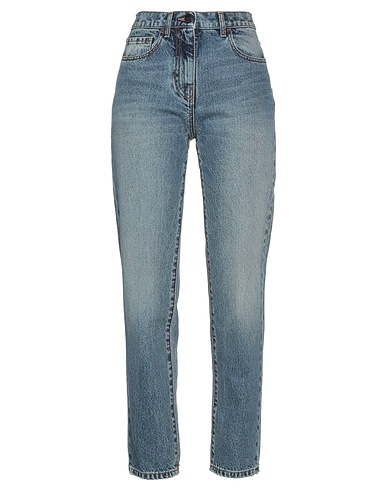 PALM ANGELS Denim trousers Blue 100% Cotton, Polyester