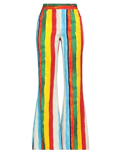 DOLCE&GABBANA Casual pants Red 50% Cotton, 49% Viscose, 1% Elastane