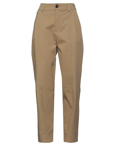 SEE BY CHLOÉ Casual pants Khaki 97% Cotton, 3% Elastane