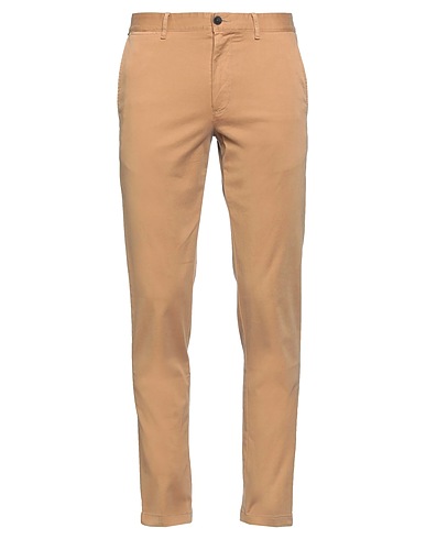 TOMMY HILFIGER Casual pants Camel 98% Cotton, 2% Elastane