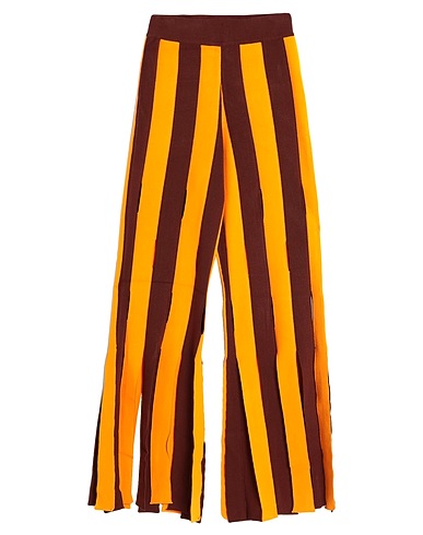 PALM ANGELS Casual trouser Brown 70% Viscose, 30% Polyester