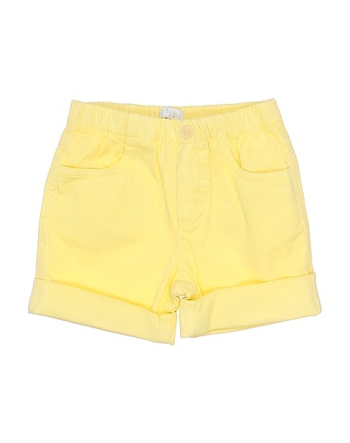 IL GUFO Shorts & Bermudas Gelb 97% Baumwolle, 3% Elastan