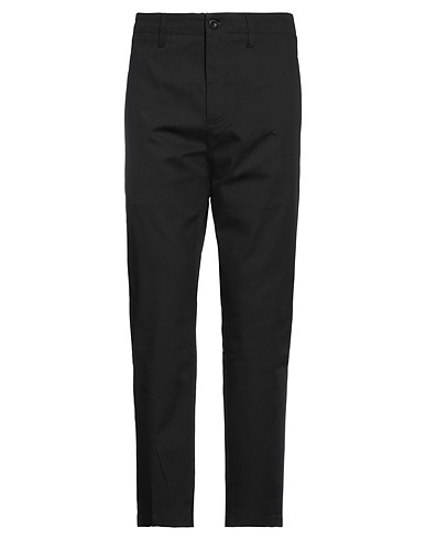 DEPARTMENT 5 Casual trouser Black 99% Cotton, 1% Elastane