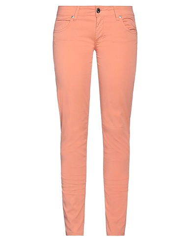 BLUGIRL Casual trouser Salmon pink 98% Cotton, 2% Elastane