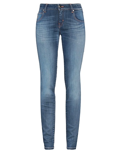JACOB COHЁN Denim trousers Blue 92% Cotton, 6% Elastomultiester, 2% Elastane