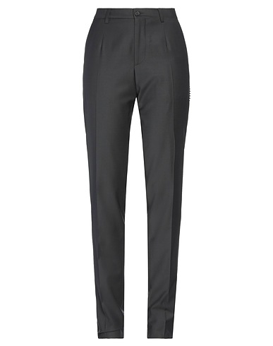 PHILIPP PLEIN Casual pants Black 53% Polyester, 43% Virgin Wool, 4% Elastane