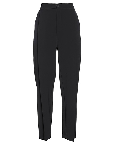 REBEL QUEEN by LIU •JO Casual trouser Black 96% Polyester, 4% Elastane