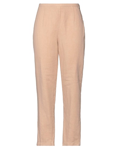 GALLIANO Casual trouser Blush 74% Linen, 26% Cotton