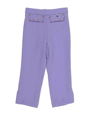ELISABETTA FRANCHI Casual trouser Mauve 100% Polyester