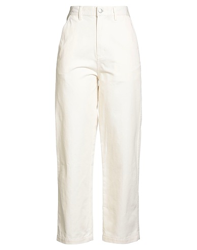 OBEY Pantalone Off white 100% Cotone