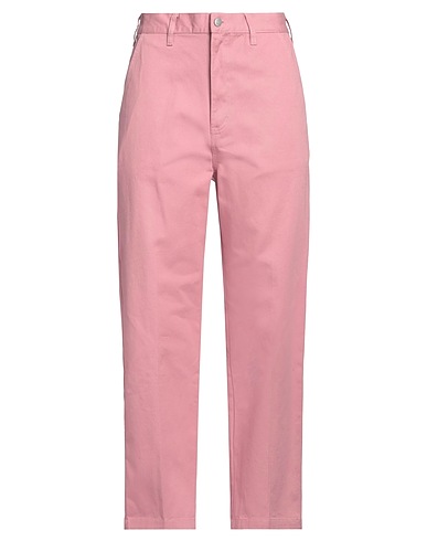 OBEY Pantalone Rosa 100% Cotone