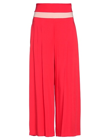 MARC ELLIS Casual pants Red 97% Viscose, 3% Elastane