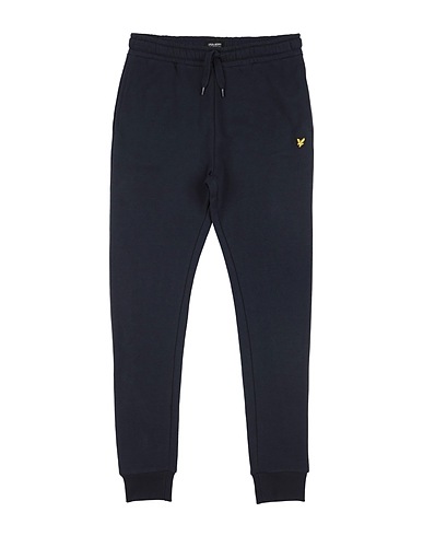 LYLE & SCOTT Casual pants Navy 80% Cotton, 20% Polyester
