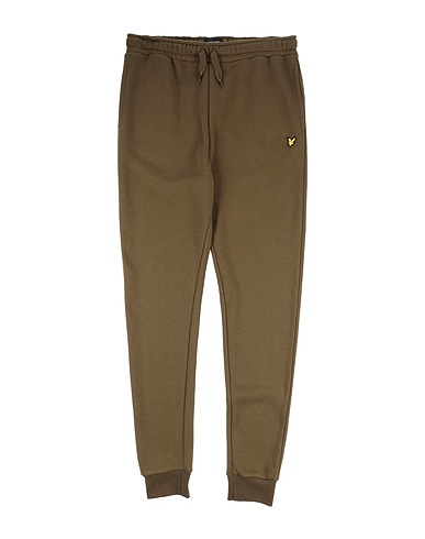 LYLE & SCOTT Pantalone Verde militare 80% Cotone, 20% Poliestere