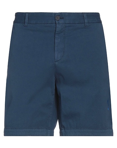 BIKKEMBERGS Shorts & Bermuda Blu notte 97% Cotone, 3% Elastan