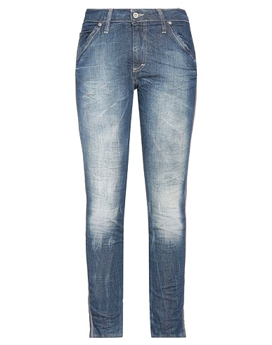 PLEASE Denim pants Blue 98% Cotton, 2% Elastane