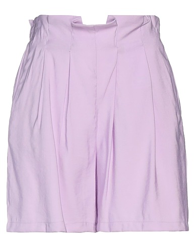 PIECES Shorts & Bermudas Lila 87% Viskose, 13% Polyester