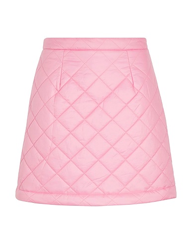 8 by YOOX Mini skirt RECYCLED POLY QUILTED MINI SKIRT Pink 100% Recycled polyamide