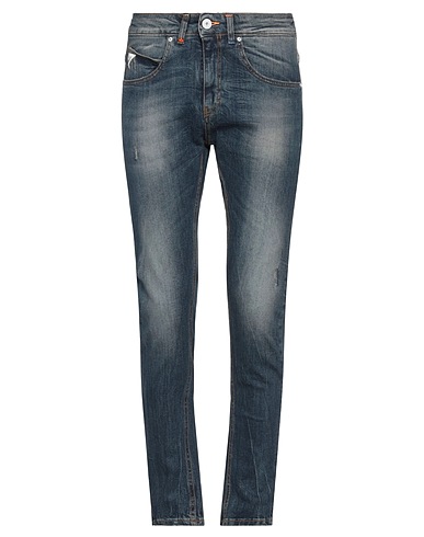 BERNA Denim pants Blue 98% Cotton, 2% Elastane
