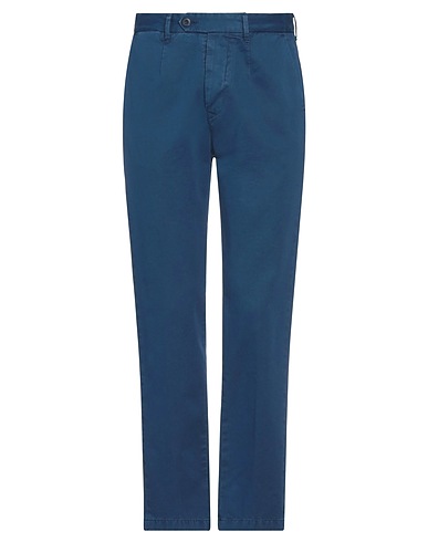 TELA GENOVA Chinos Blu notte 100% Cotone