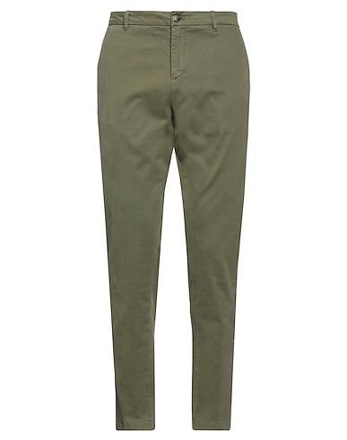 CRUNA Casual trouser Military green 98% Cotton, 2% Elastane
